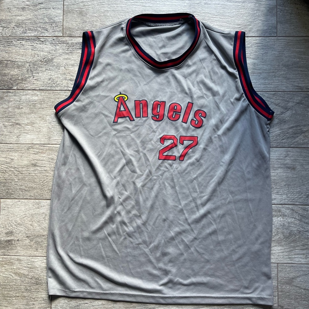 Angels Mike Trout Baseball Jersey